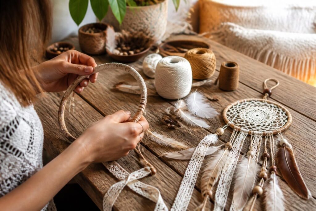 apprenez à fabriquer un attrape-rêves unique avec notre guide diy déco bohème, étape par étape pour une création artisanale et personnalisée.