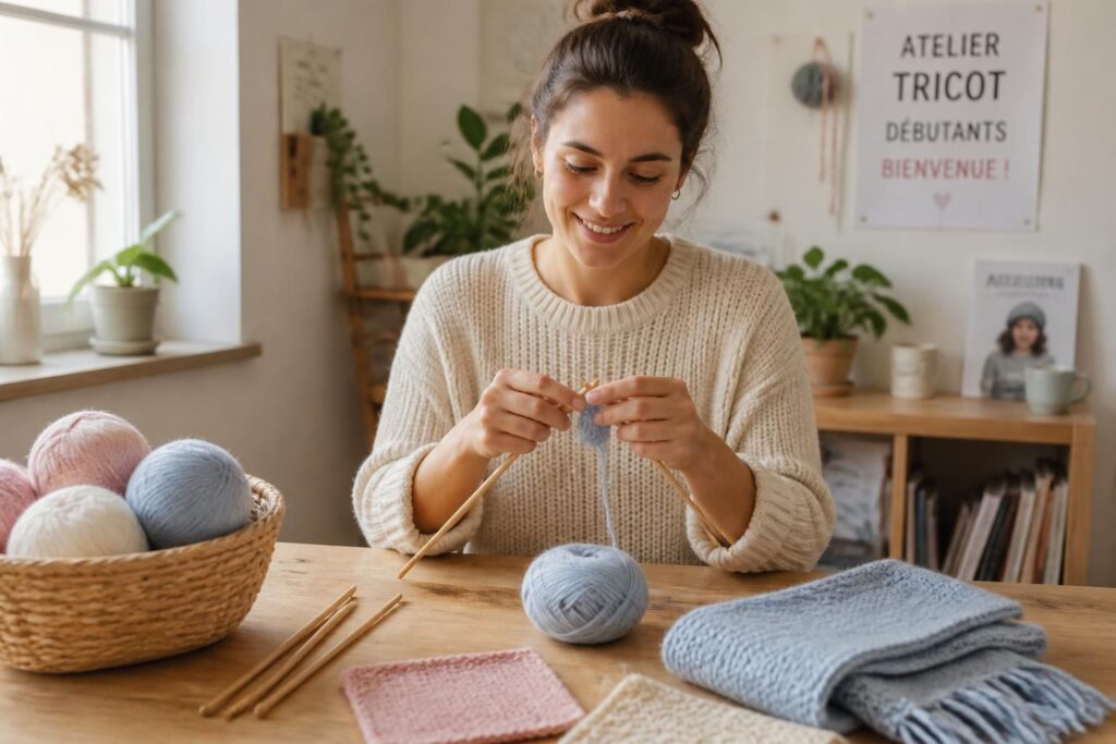 découvrez le tricot pour débutants avec nos conseils pour réaliser vos premières mailles et projets faciles. apprenez les bases pas à pas et laissez libre cours à votre créativité.