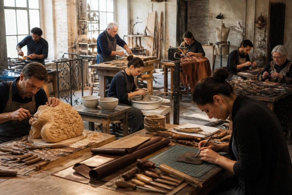 découvrez les métiers d'art et le savoir-faire unique des artisans d'aujourd'hui à travers un panorama riche et inspirant.