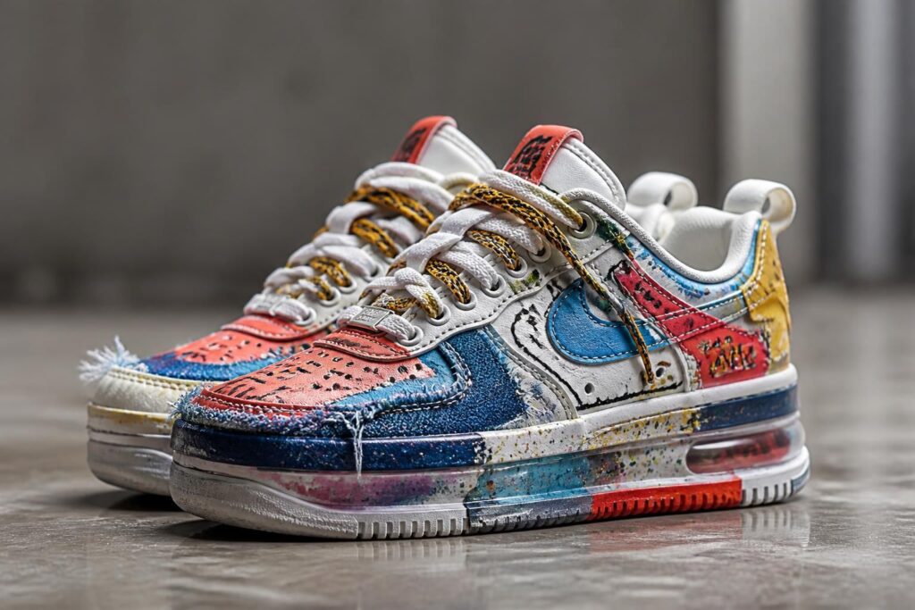 découvrez des idées originales de customisation de baskets pour créer un look unique et personnalisé qui vous ressemble.