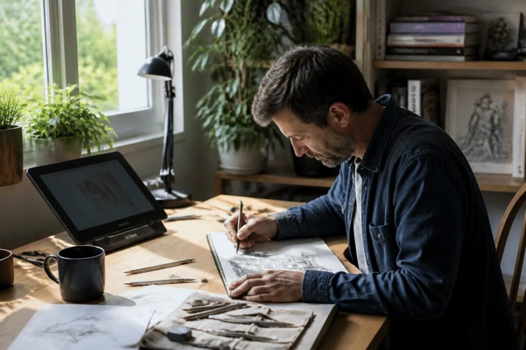 Se remettre au dessin adulte : méthode et motivation