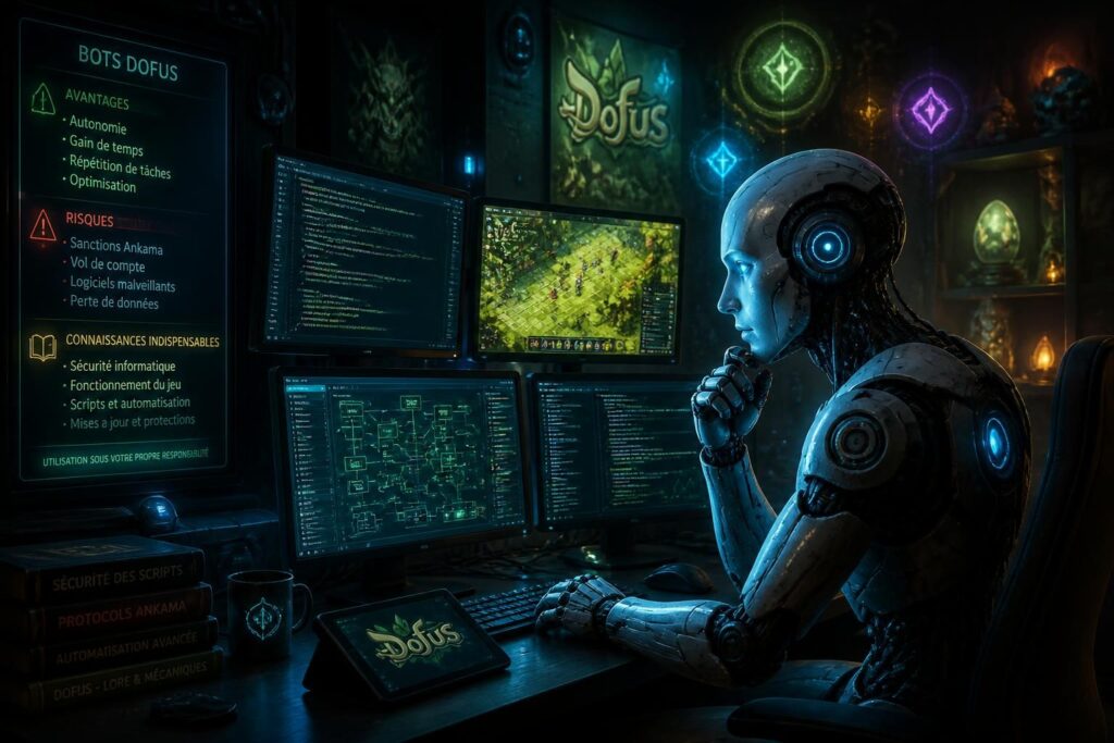découvrez tout ce qu'il faut savoir avant d'utiliser un bot dofus 3 gratuit : avantages, risques et conseils pour une utilisation sécurisée.