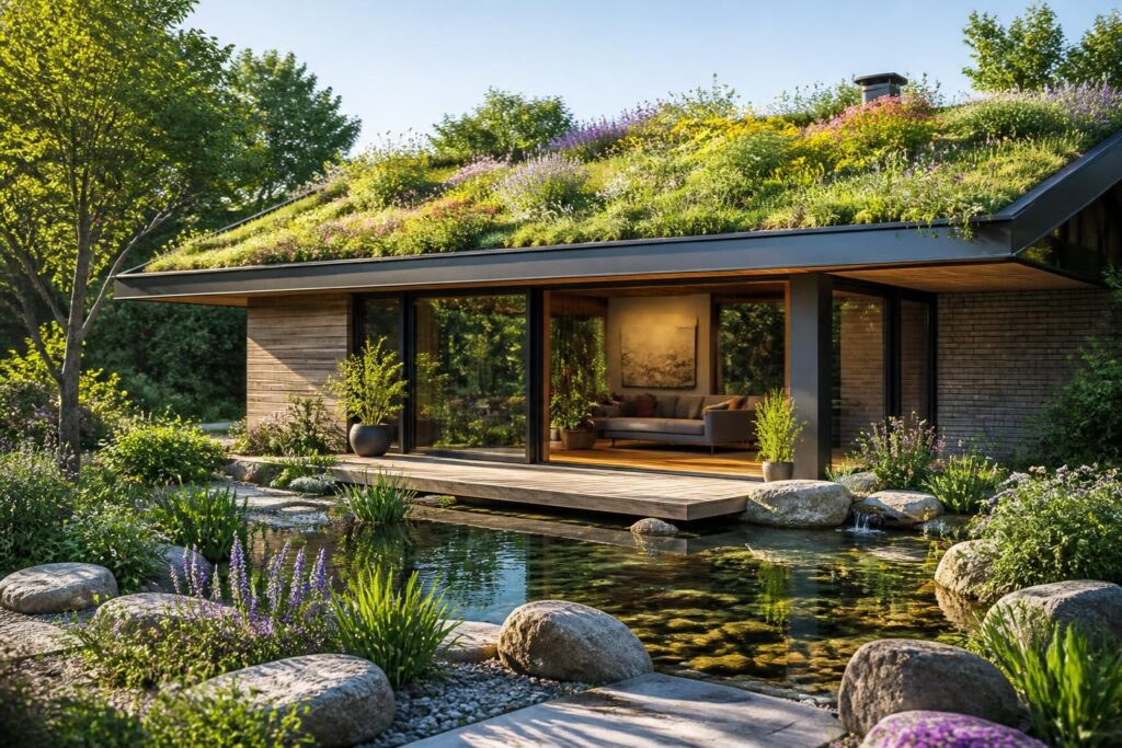 Toit végétal : avantages et idées pour une maison plus écologique