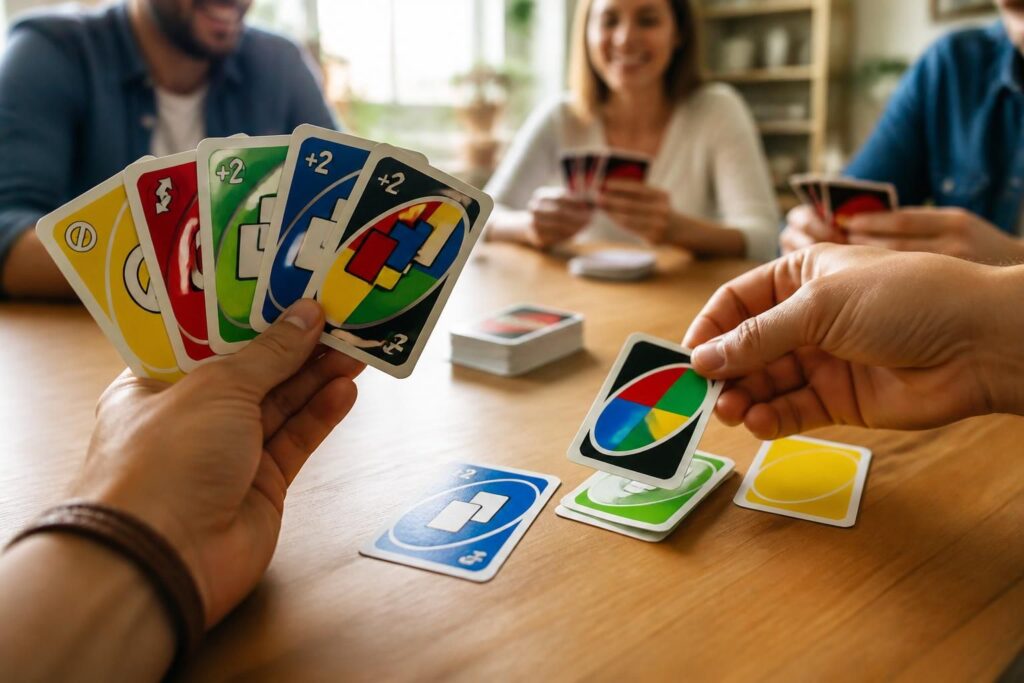 Uno règle du jeu : explications des cartes +2, +4 et autres particularités