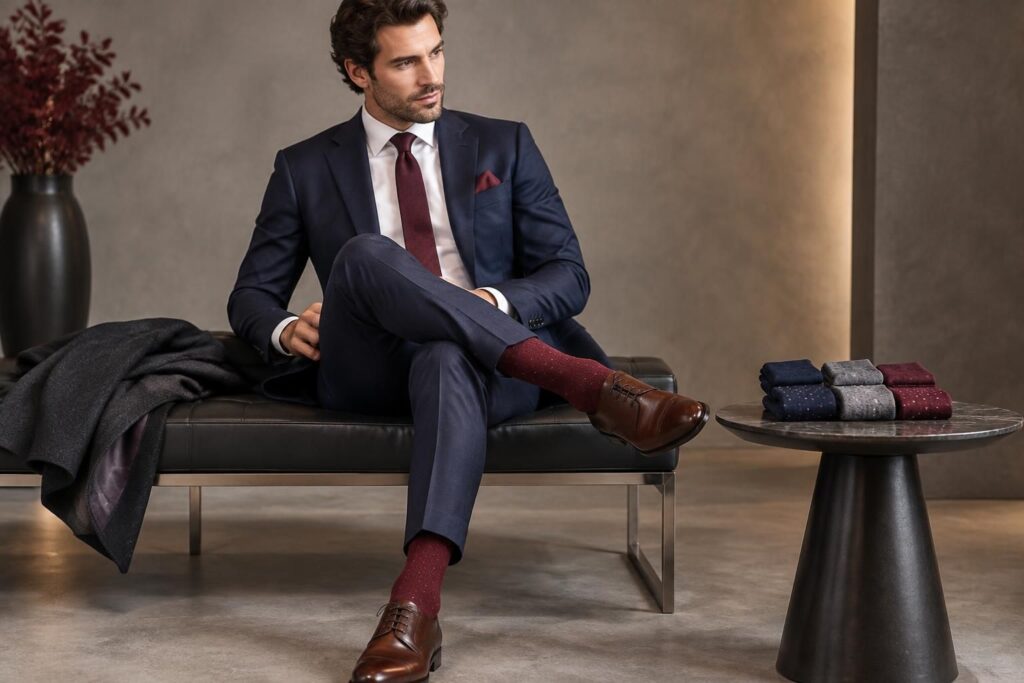 découvrez comment assortir vos chaussettes à votre costume : couleurs, motifs et conseils pour composer une tenue élégante et harmonieuse.