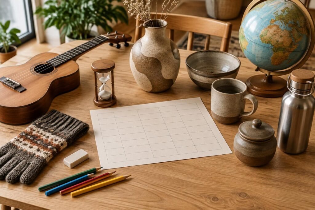 Objet en G : idées et réponses pour le jeu Petit Bac et objets en grès